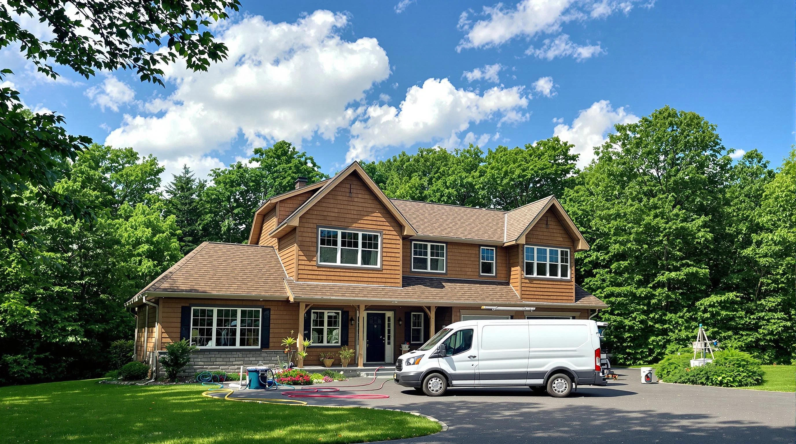 Brentwood Air Duct Cleaning air duct cleaning crew working in Nolensville, TN