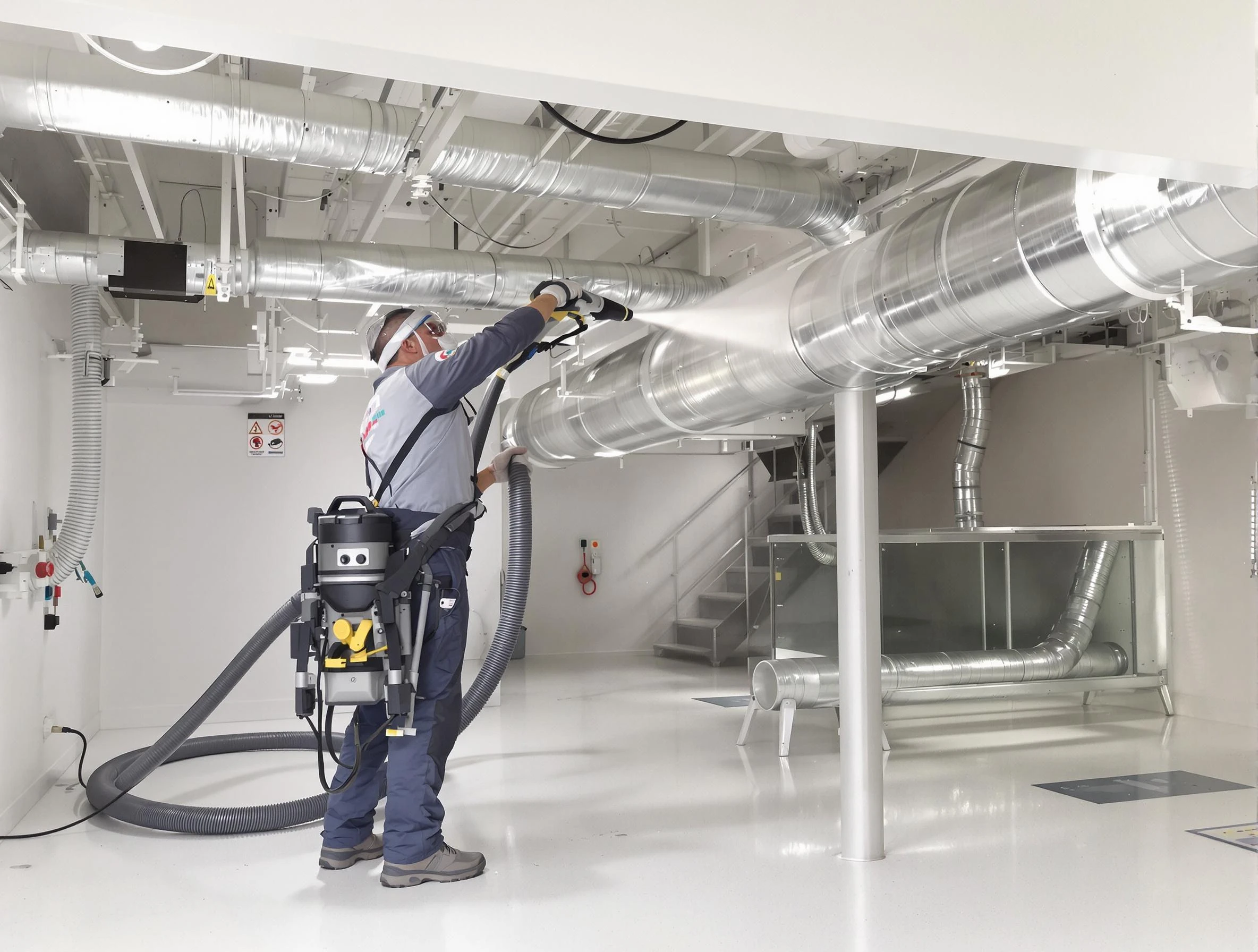 Professional central duct cleaning by Brentwood Air Duct Cleaning in Brentwood
